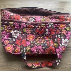 Vera Bradley tote bag & matching wallet